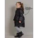 Пальто демисезонное — черный